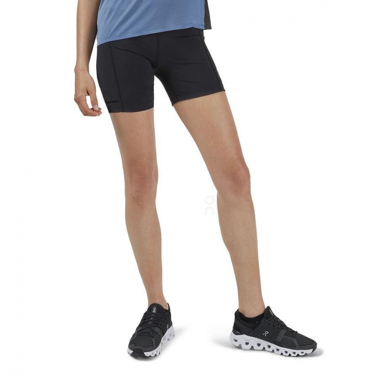 Black On Sprinter Women's Shorts | USA_ON8421