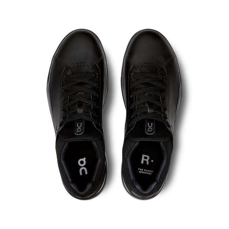 Black On THE ROGER Advantage Men's Sneakers | USA_ON8126
