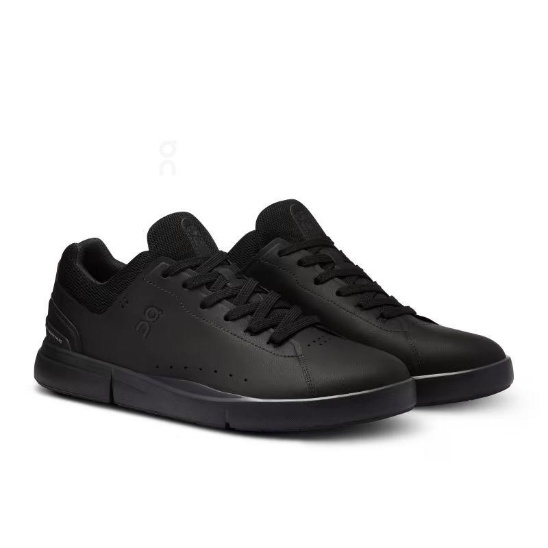 Black On THE ROGER Advantage Men's Sneakers | USA_ON8126