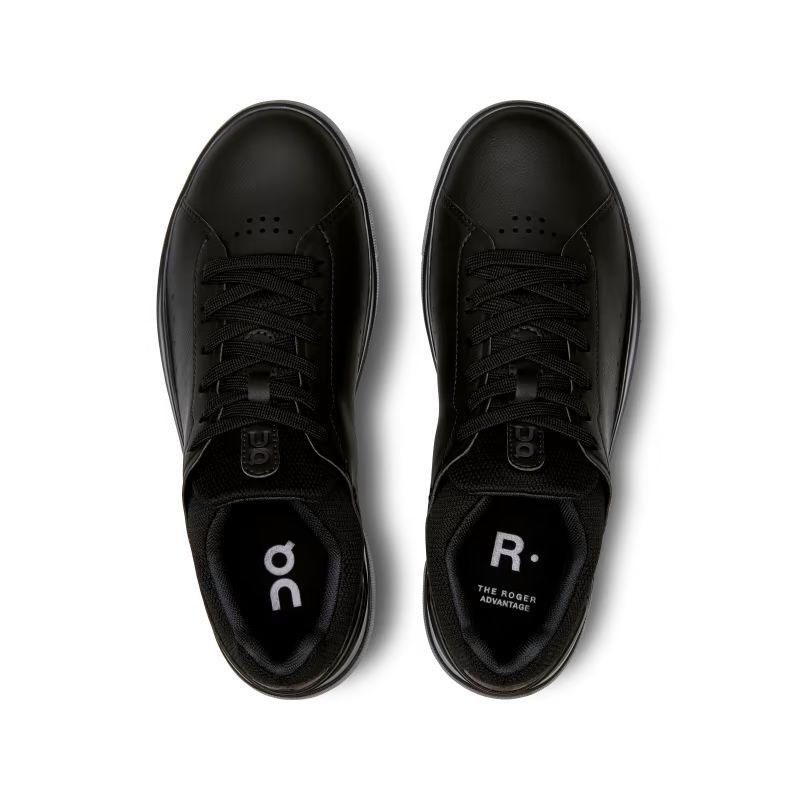 Black On THE ROGER Advantage Women's Sneakers | USA_ON8882