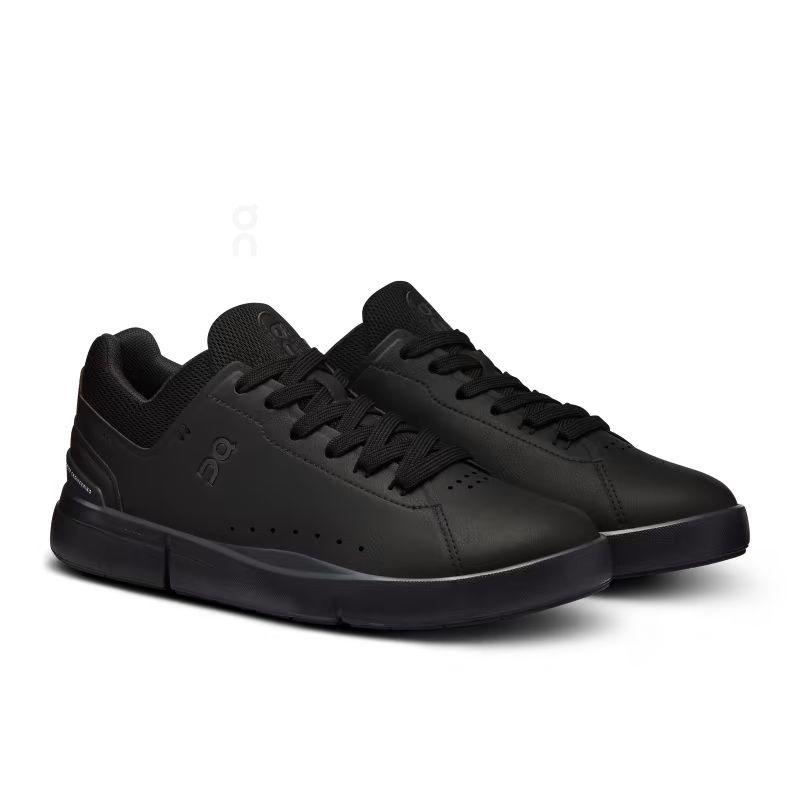 Black On THE ROGER Advantage Women's Sneakers | USA_ON8882