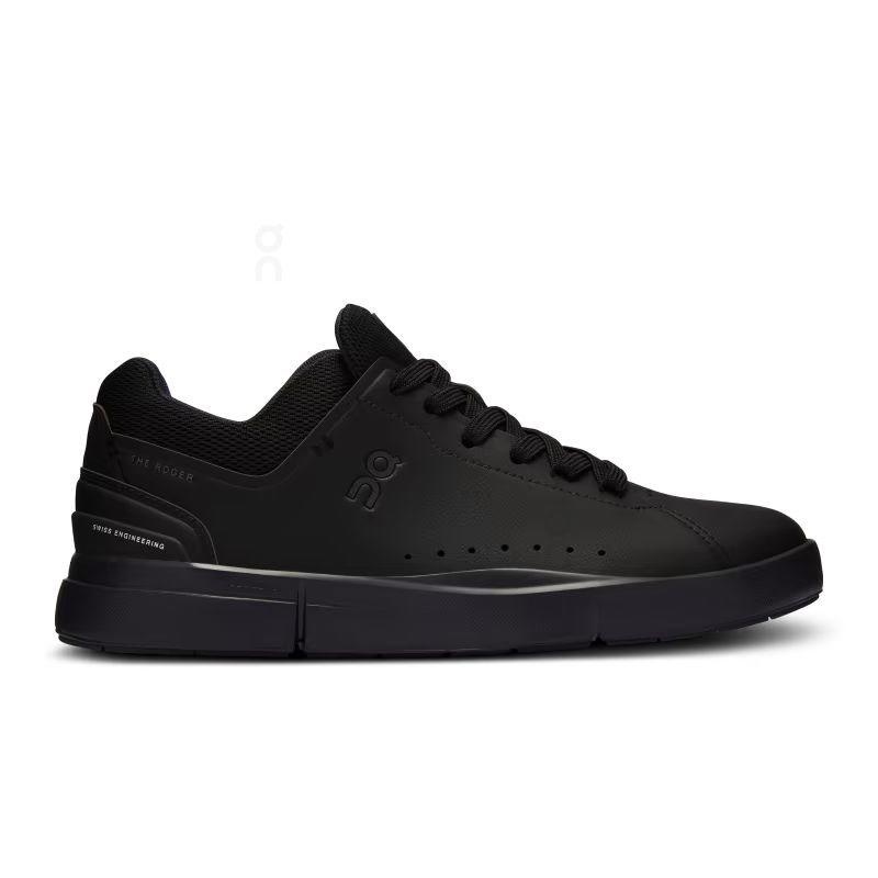 Black On THE ROGER Advantage Women\'s Sneakers | USA_ON8882