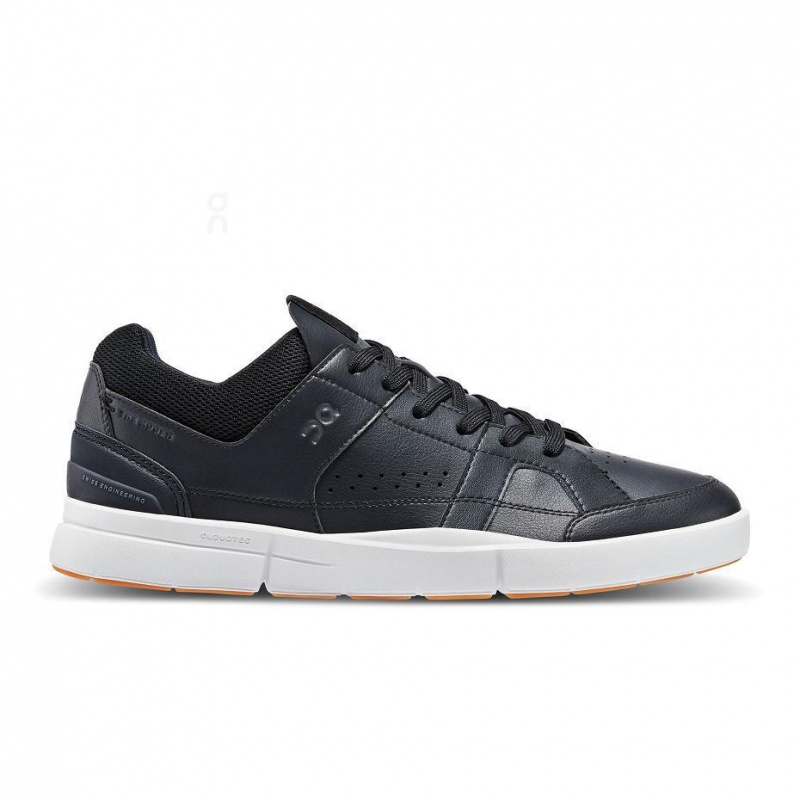 Black On THE ROGER Clubhouse Men\'s Sneakers | USA_ON9004