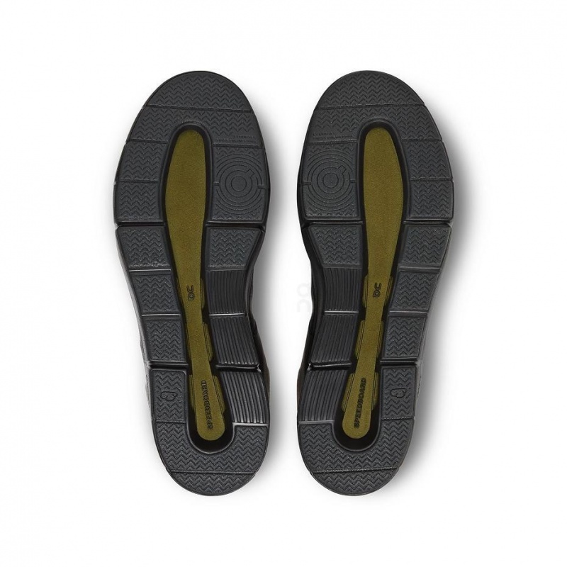 Black On THE ROGER Clubhouse Mid Sensa Men's Sneakers | USA_ON8243