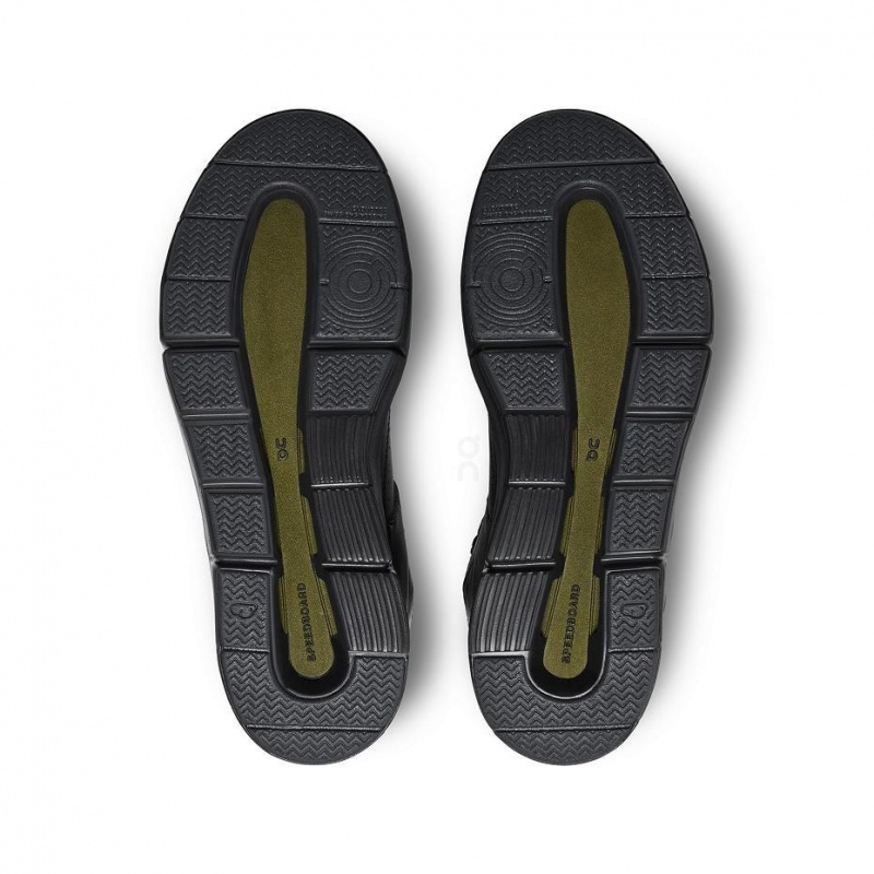 Black On THE ROGER Clubhouse Mid Sensa Women's Sneakers | USA_ON8399