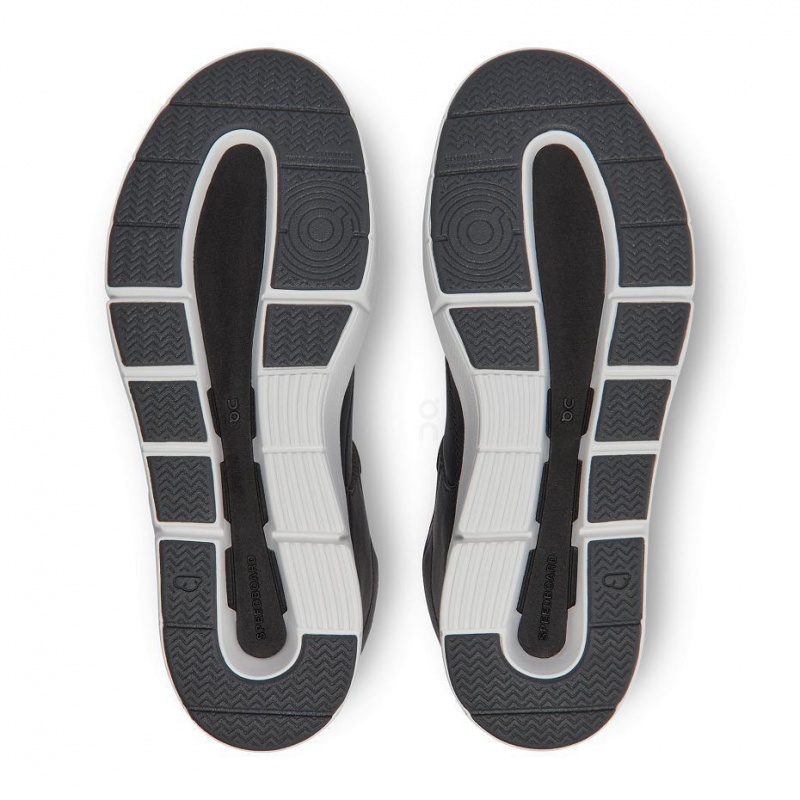 Black On THE ROGER Clubhouse Mid Women's Sneakers | USA_ON9027
