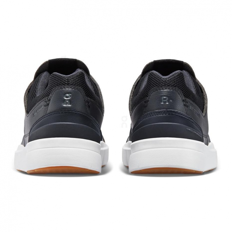 Black On THE ROGER Clubhouse Women's Sneakers | USA_ON8339