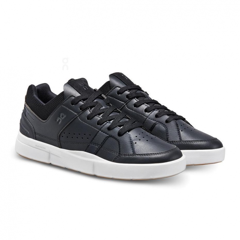 Black On THE ROGER Clubhouse Women's Sneakers | USA_ON8339