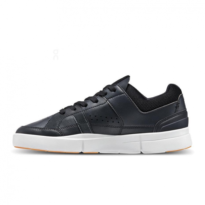 Black On THE ROGER Clubhouse Women's Sneakers | USA_ON8339