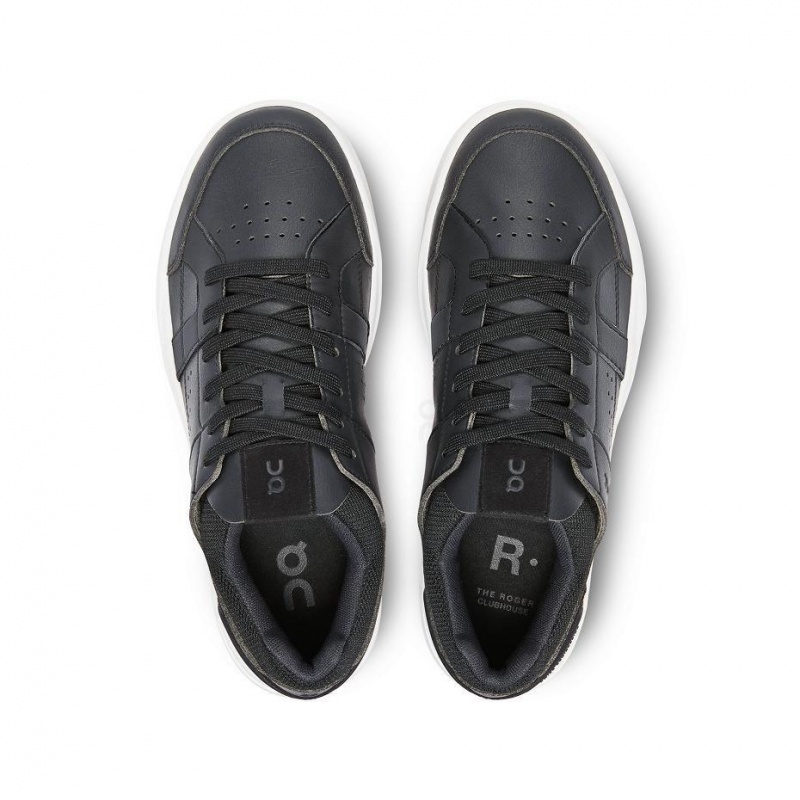 Black On THE ROGER Clubhouse Women's Sneakers | USA_ON8339