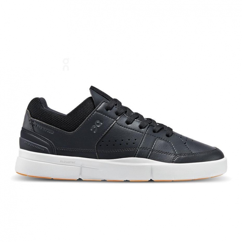 Black On THE ROGER Clubhouse Women\'s Sneakers | USA_ON8339