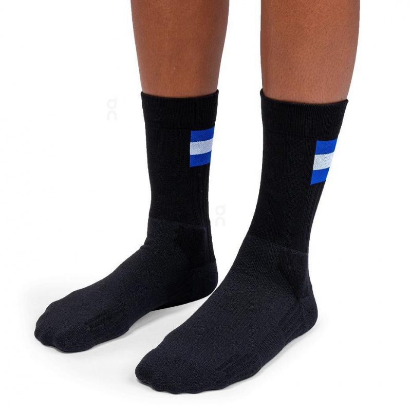 Black On Tennis Women's Socks | USA_ON9088