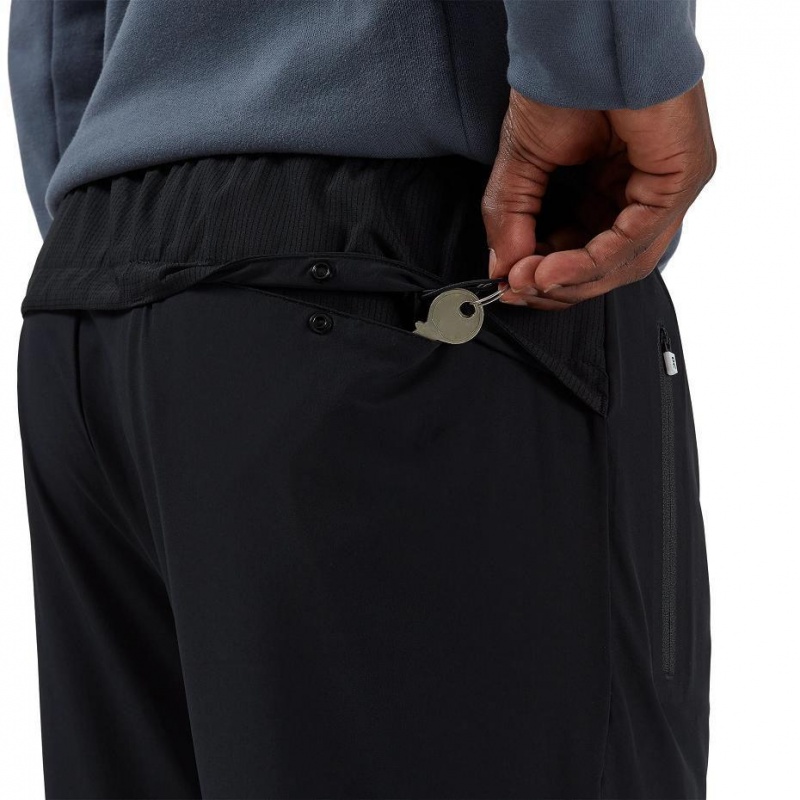 Black On Track Men's Pants | USA_ON8893