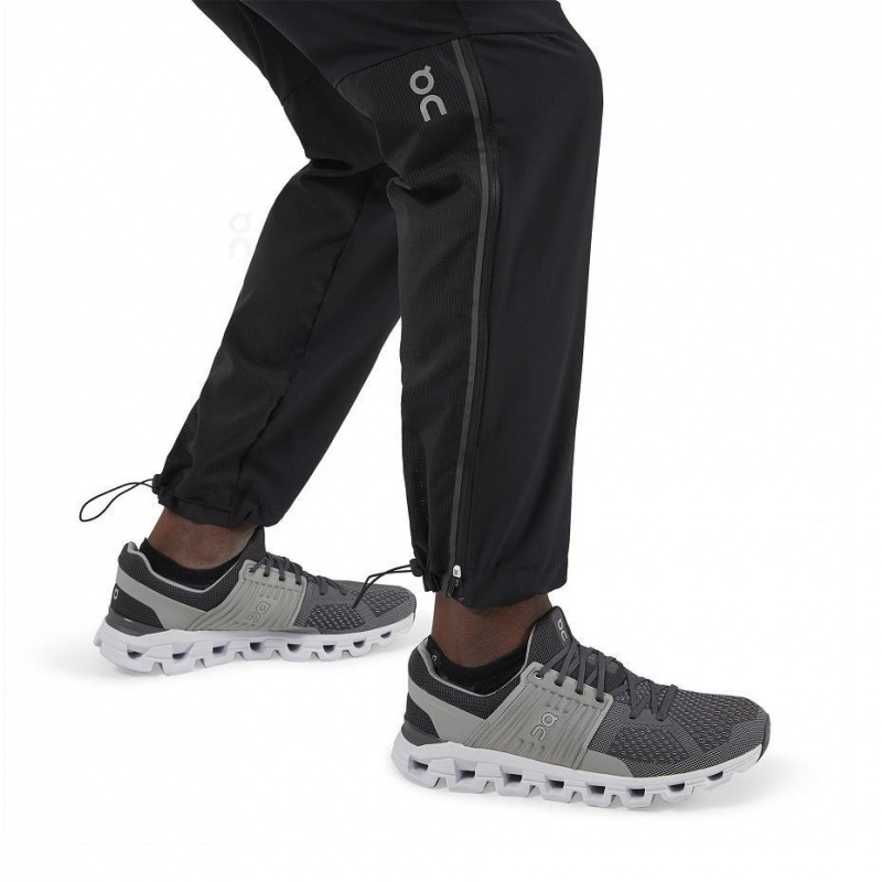 Black On Track Men's Pants | USA_ON8893