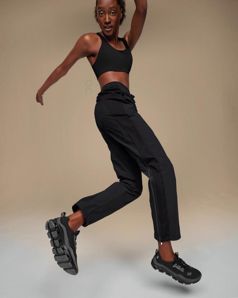 Black On Track Women's Pants | USA_ON9090