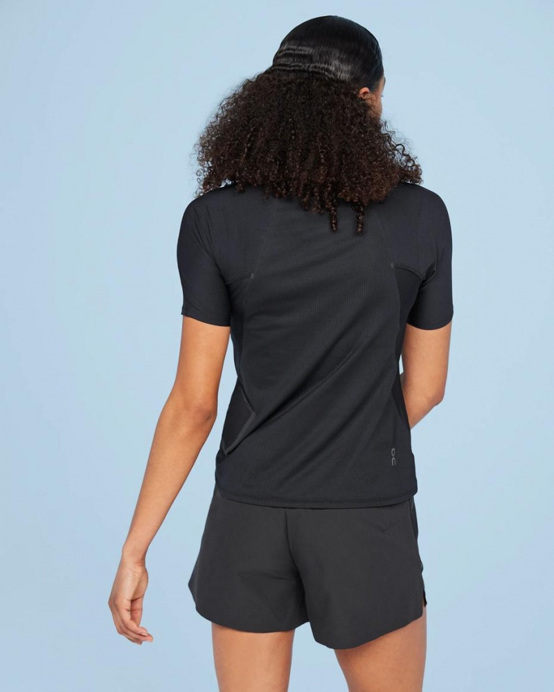 Black On Ultra-T Women's T-shirts | USA_ON8753
