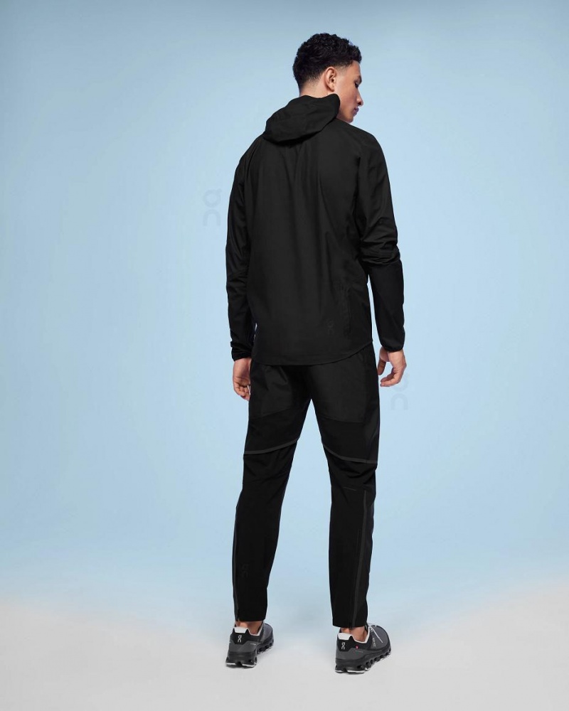 Black On Waterproof Anorak Men's Jackets | USA_ON8503