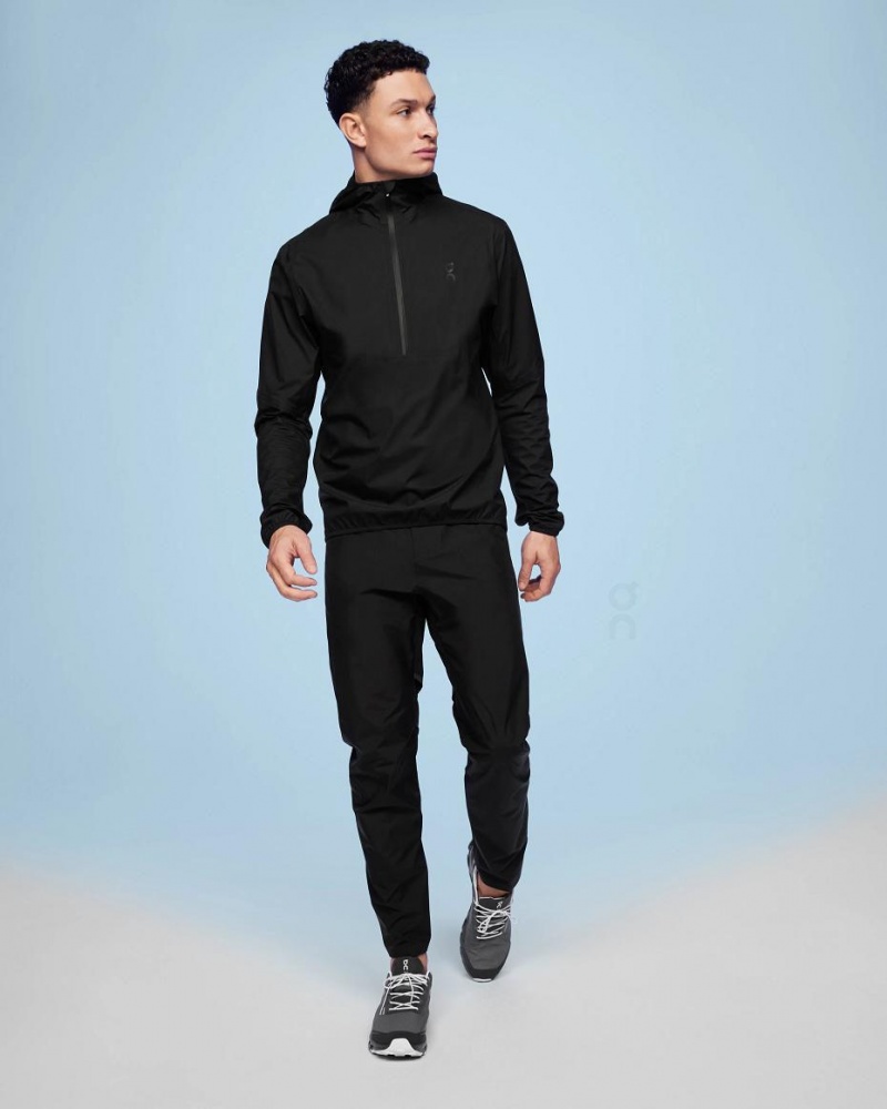 Black On Waterproof Anorak Men's Jackets | USA_ON8503