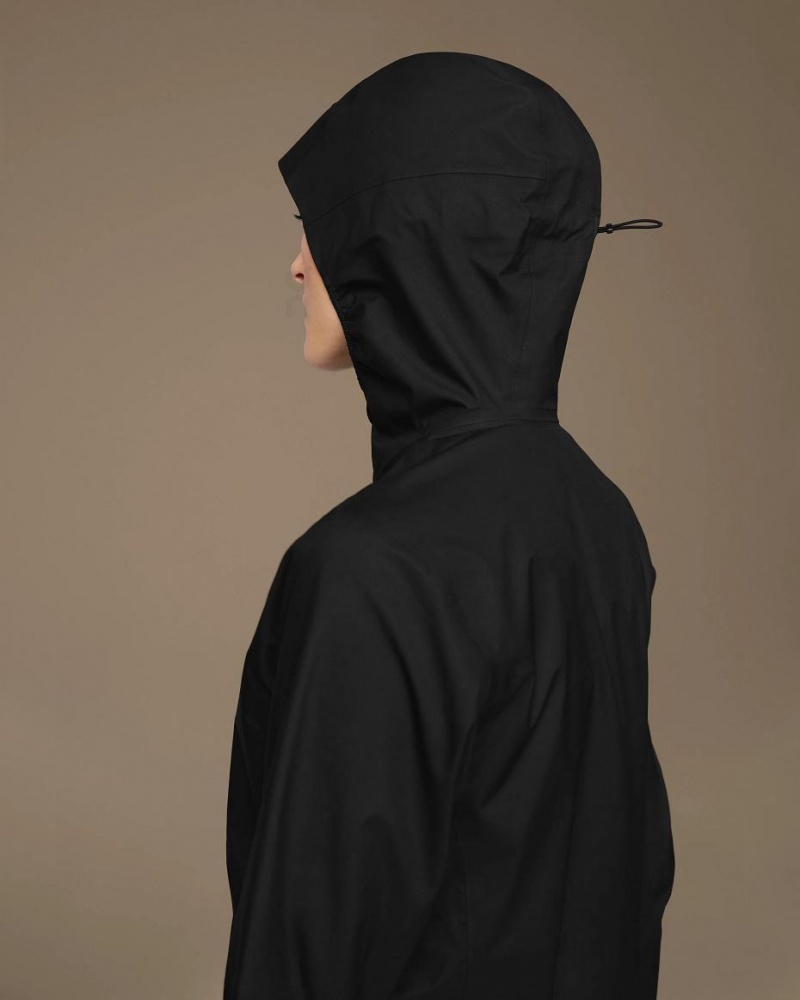 Black On Waterproof Anorak Women's Jackets | USA_ON1177