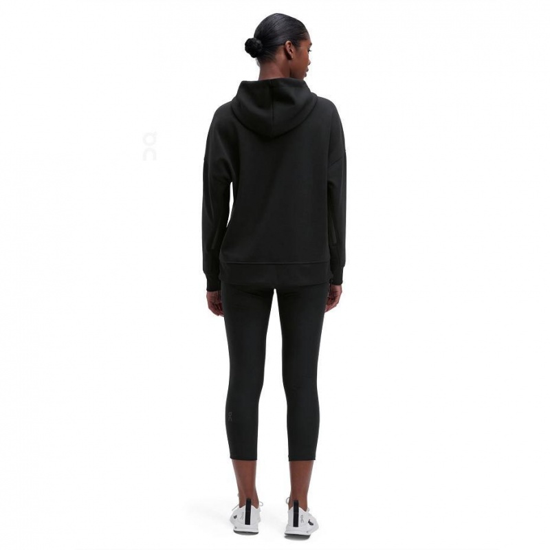 Black On Women's Hoodie | USA_ON9059