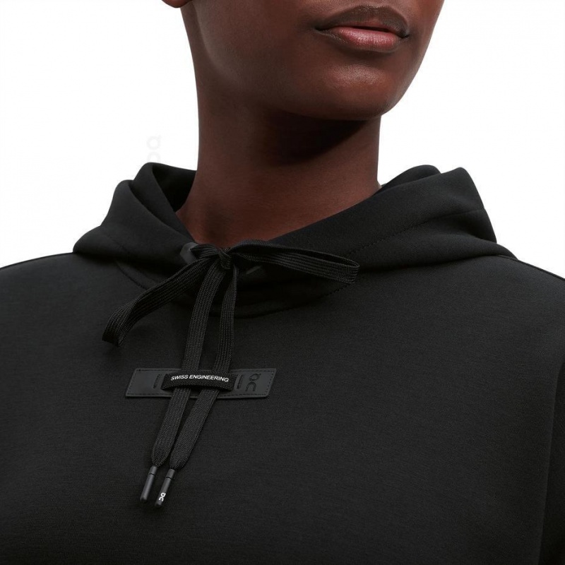 Black On Women's Hoodie | USA_ON9059