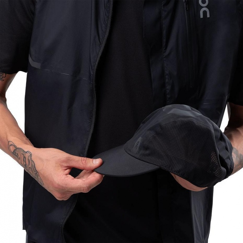 Black On Zero Men's Caps | USA_ON8676