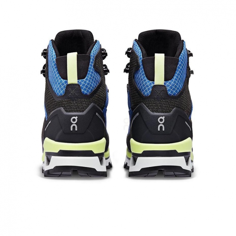 Black / Blue On Cloudalpine Waterproof Men's Hiking Boots | USA_ON8207