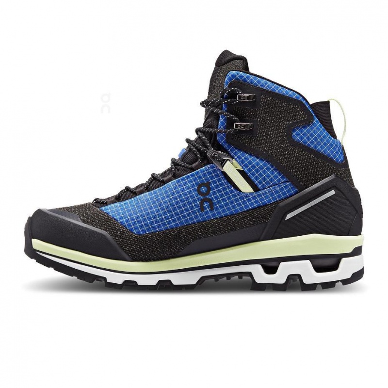 Black / Blue On Cloudalpine Waterproof Men's Hiking Boots | USA_ON8207