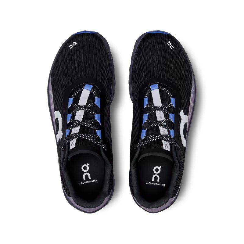Black / Blue On Cloudmonster Men's Road Running Shoes | USA_ON8043