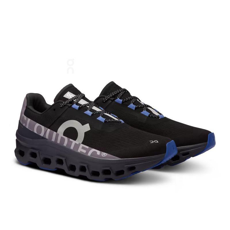 Black / Blue On Cloudmonster Men's Road Running Shoes | USA_ON8043