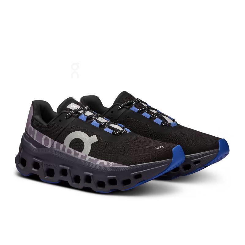 Black / Blue On Cloudmonster Women's Road Running Shoes | USA_ON8968