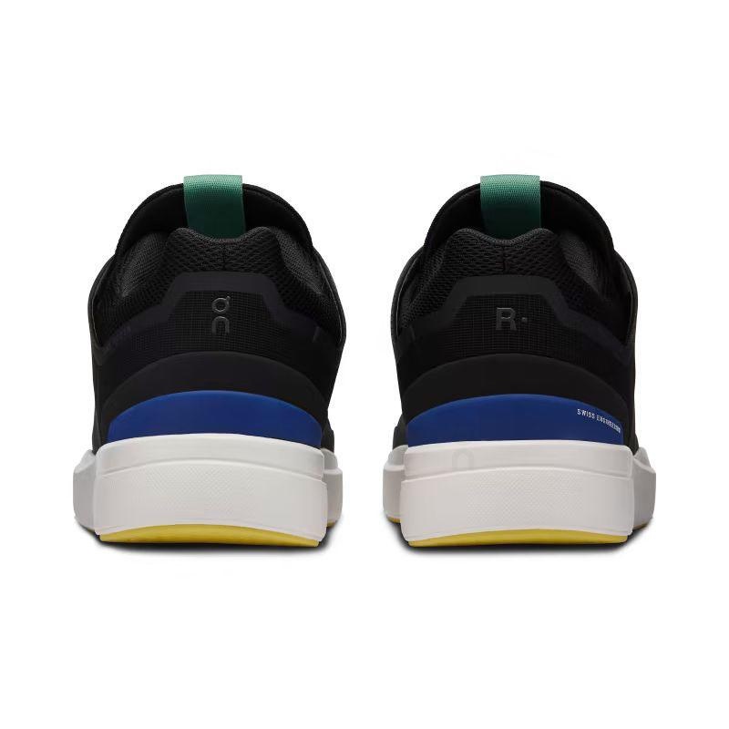 Black / Blue On THE ROGER Spin Women's Sneakers | USA_ON8683