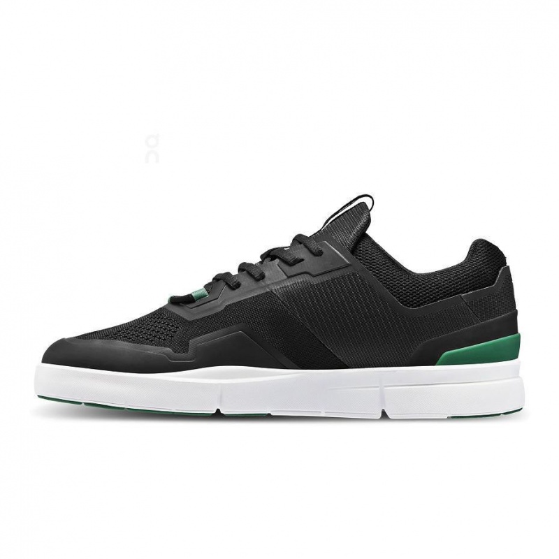 Black / Green On THE ROGER Spin Men's Sneakers | USA_ON8432