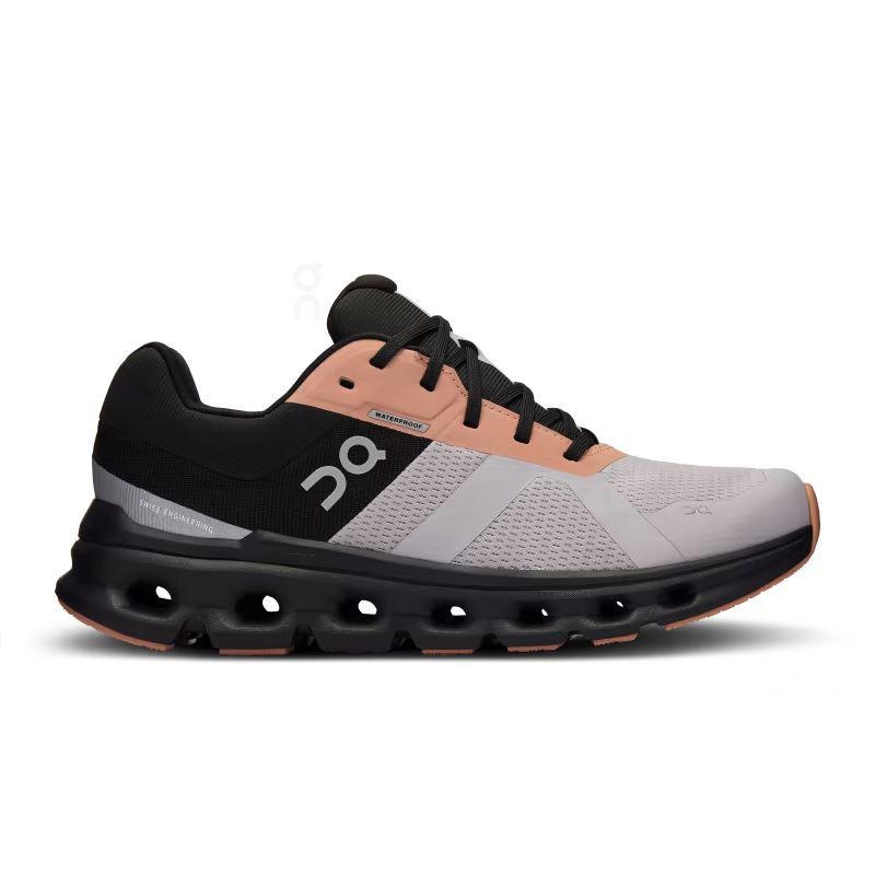 Black / Grey On Cloudrunner Waterproof Women\'s Road Running Shoes | USA_ON9140