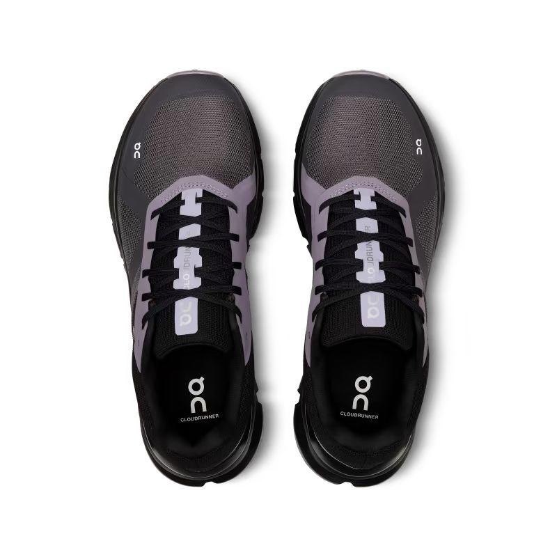 Black / Purple On Cloudrunner Men's Road Running Shoes | USA_ON8338