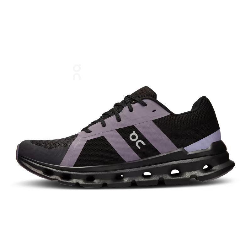 Black / Purple On Cloudrunner Men's Road Running Shoes | USA_ON8338