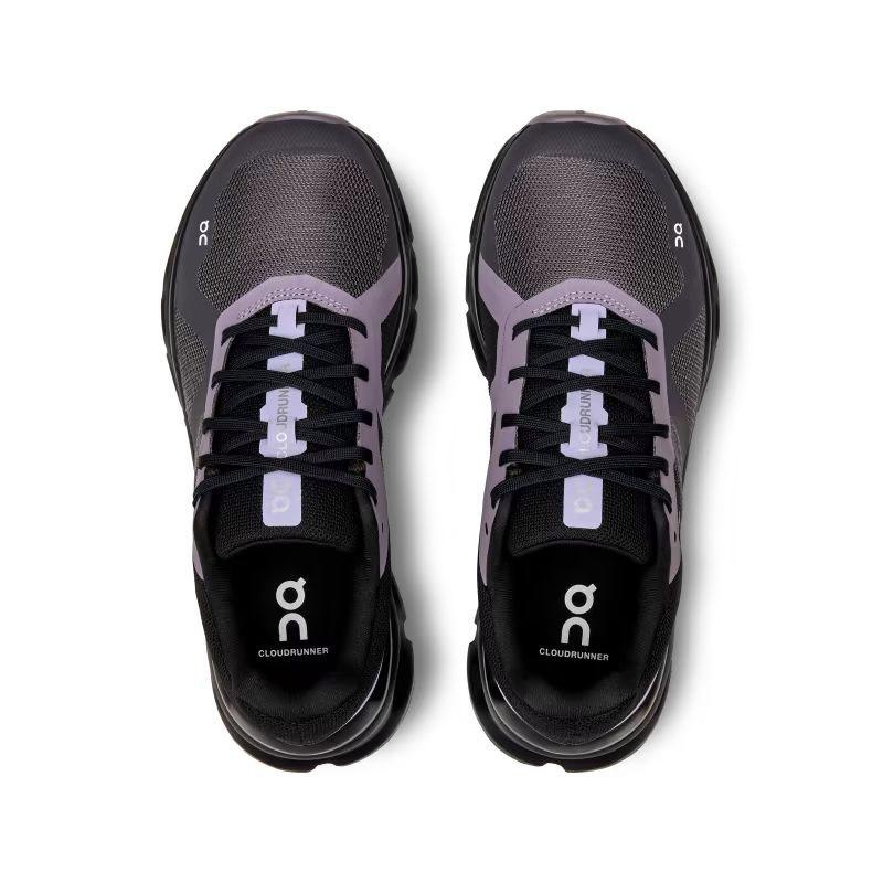Black / Purple On Cloudrunner Women's Road Running Shoes | USA_ON9083