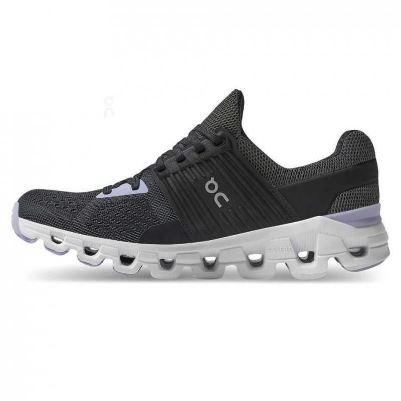 Black / Purple On Cloudswift Women's Road Running Shoes | USA_ON9056