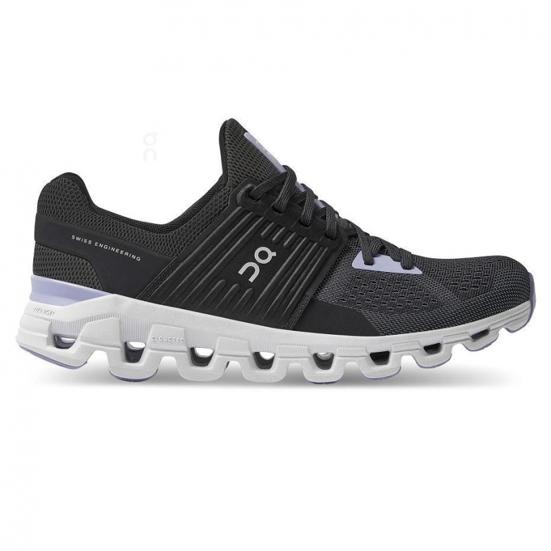 Black / Purple On Cloudswift Women\'s Road Running Shoes | USA_ON9056