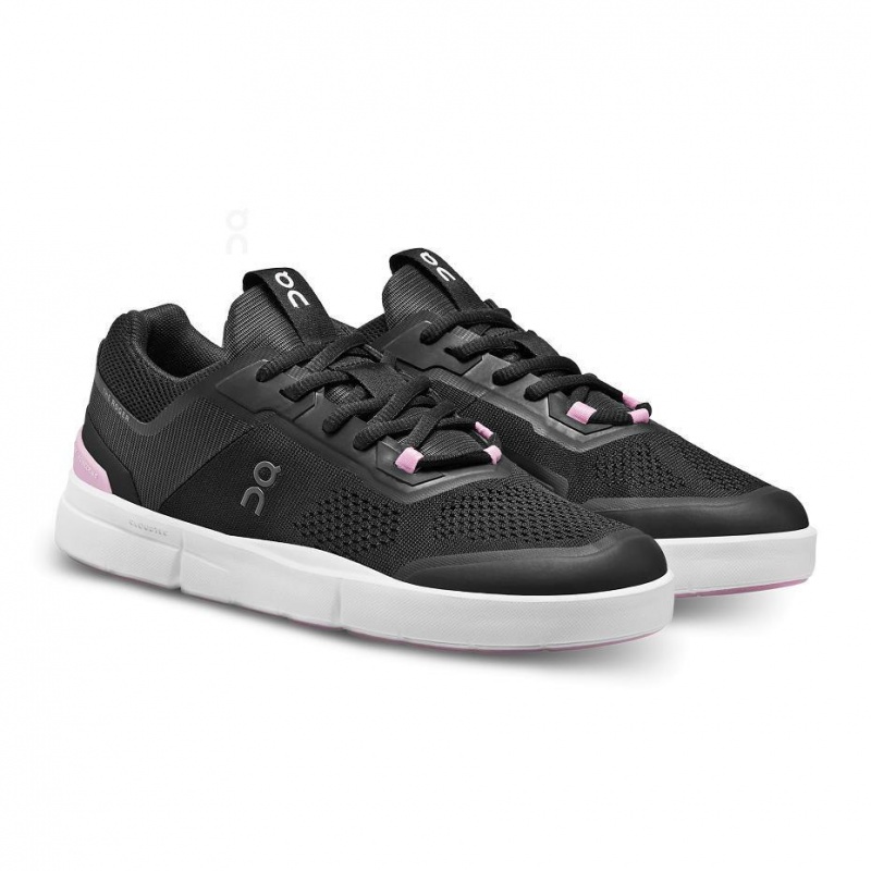 Black / Rose On THE ROGER Spin Women's Sneakers | USA_ON8074