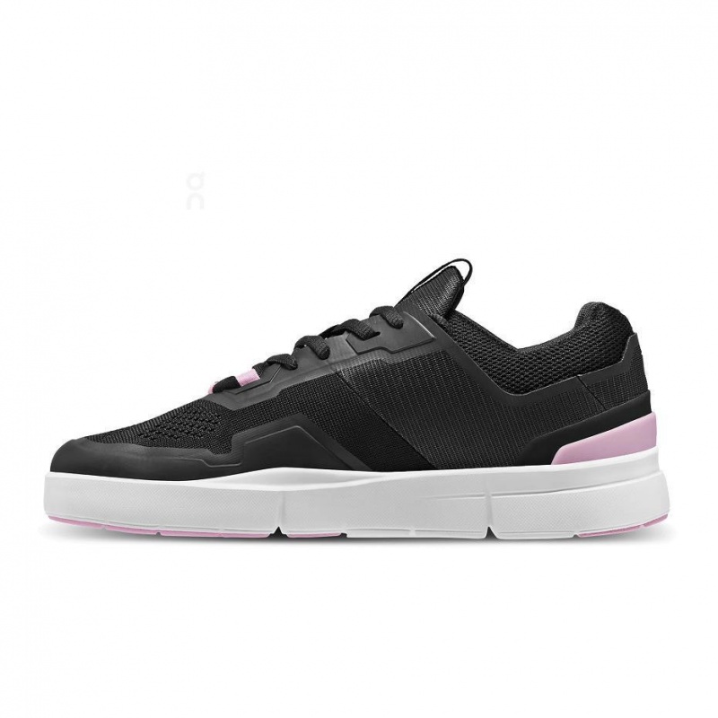 Black / Rose On THE ROGER Spin Women's Sneakers | USA_ON8074
