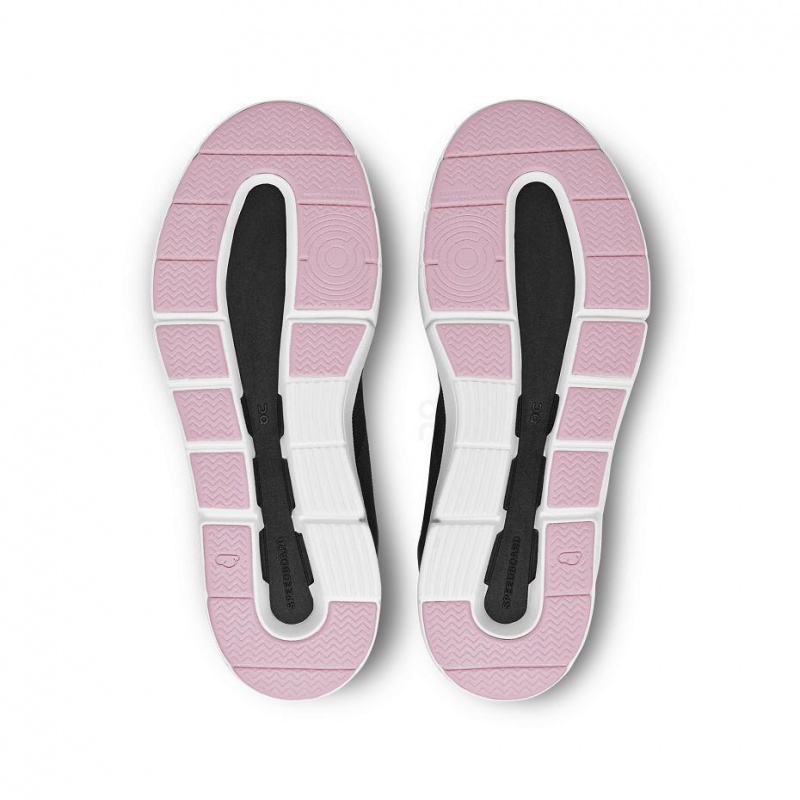 Black / Rose On THE ROGER Spin Women's Sneakers | USA_ON8074