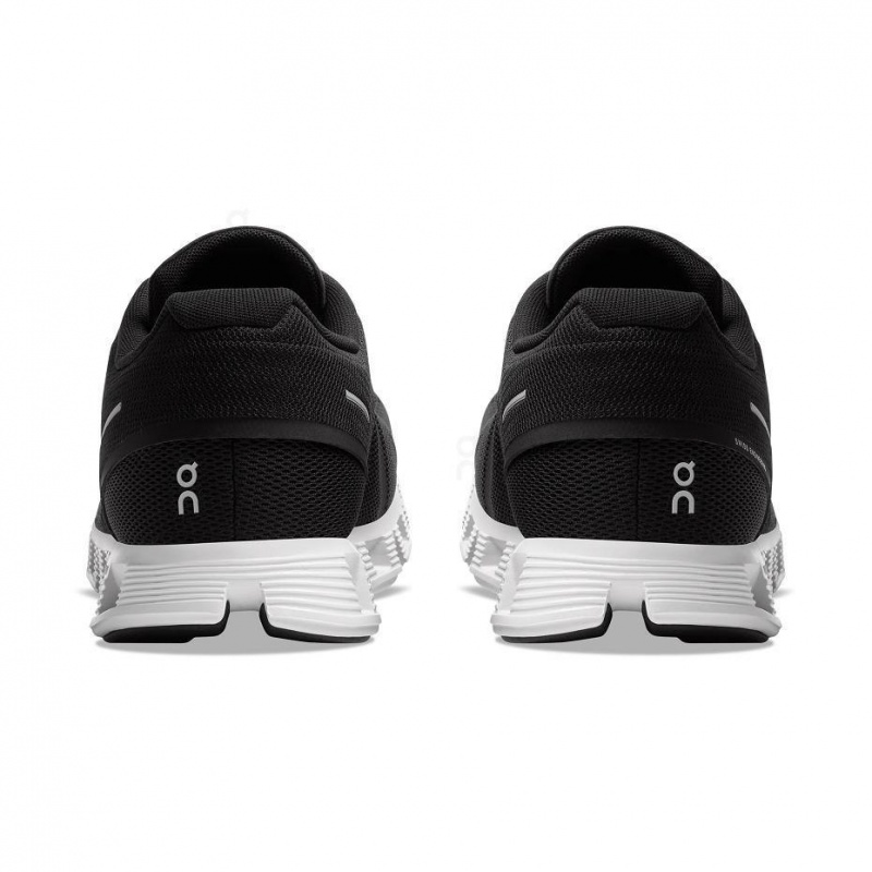 Black / White On Cloud 5 Men's Sneakers | USA_ON8437