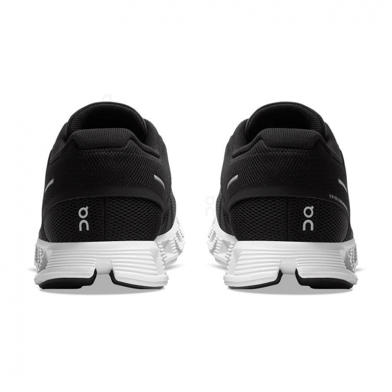 Black / White On Cloud 5 Women's Sneakers | USA_ON8841