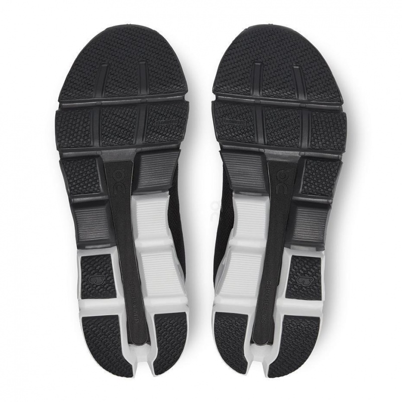 Black / White On Cloudflyer 4 Wide Men's Road Running Shoes | USA_ON8526