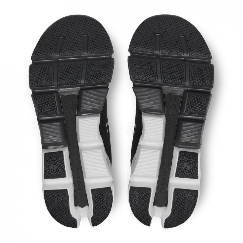 Black / White On Cloudflyer 4 Women's Road Running Shoes | USA_ON9147