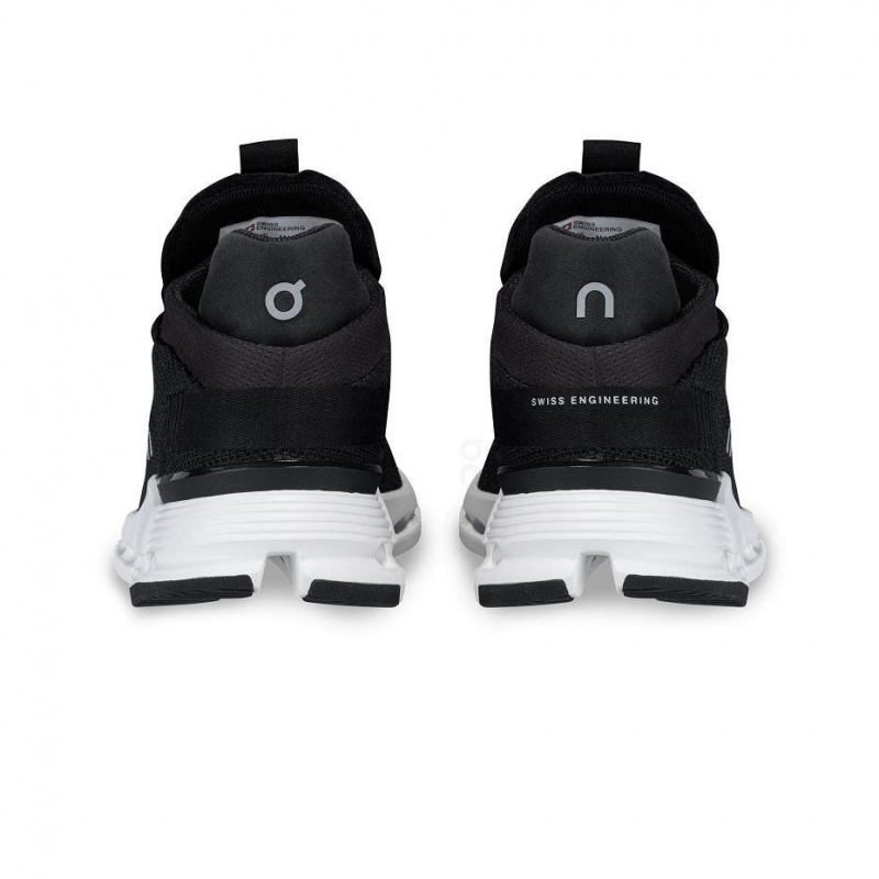 Black / White On Cloudnova Men's Sneakers | USA_ON8256