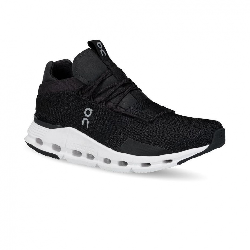 Black / White On Cloudnova Men's Sneakers | USA_ON8256
