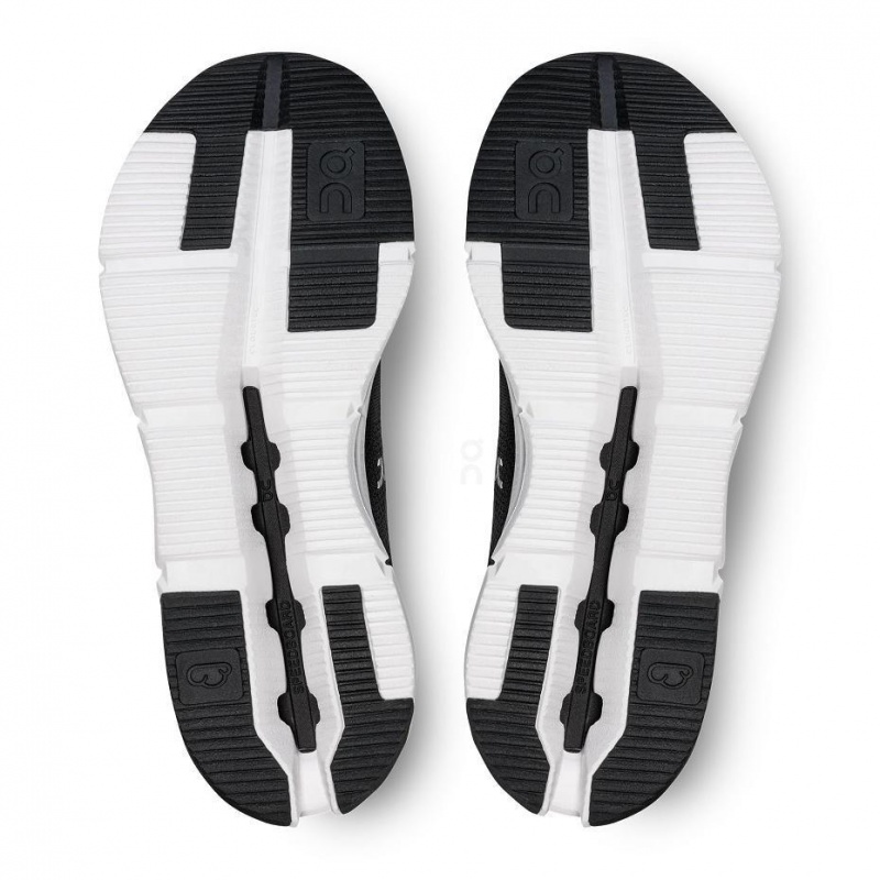 Black / White On Cloudnova Men's Sneakers | USA_ON8256