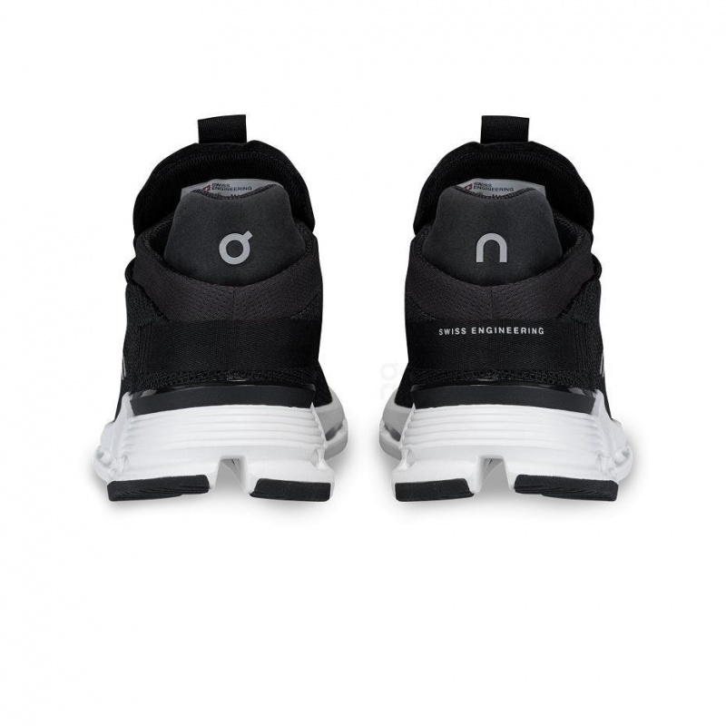Black / White On Cloudnova Women's Sneakers | USA_ON8844
